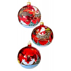 Bombka szklana ręcznie...