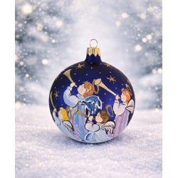 Bombka szklana ręcznie...