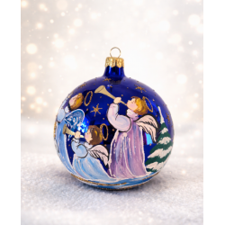 Bombka choinkowa szklana...