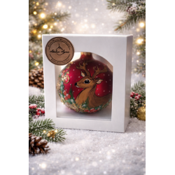 Bombka szklana ręcznie...