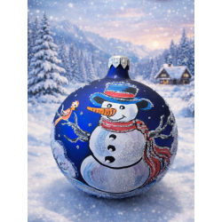 Bombka szklana ręcznie...